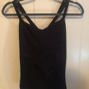 Zella Black Work Out Top | Size S